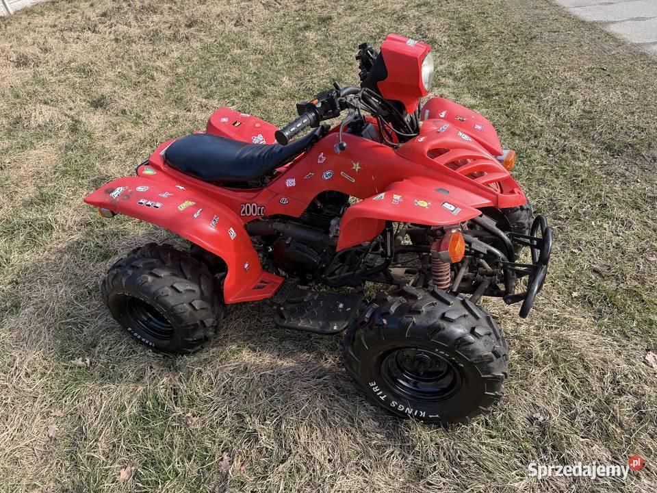 Quad bashan 200 na dużej ramie 41R wał kardana Rok produkcji 2005 Bashan