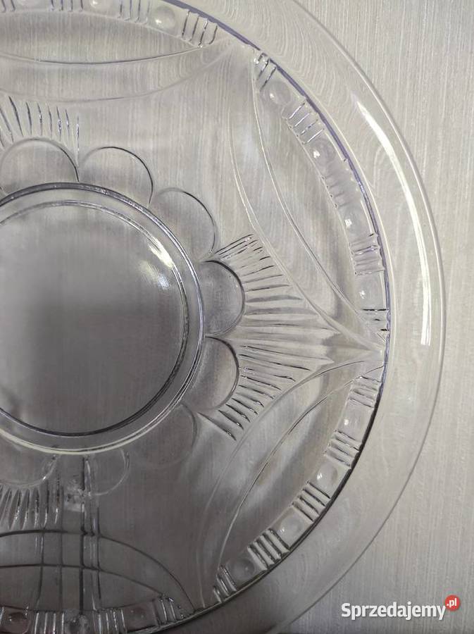 Patera talerz szkło Ząbkowice Warpechy Stare sprzedam