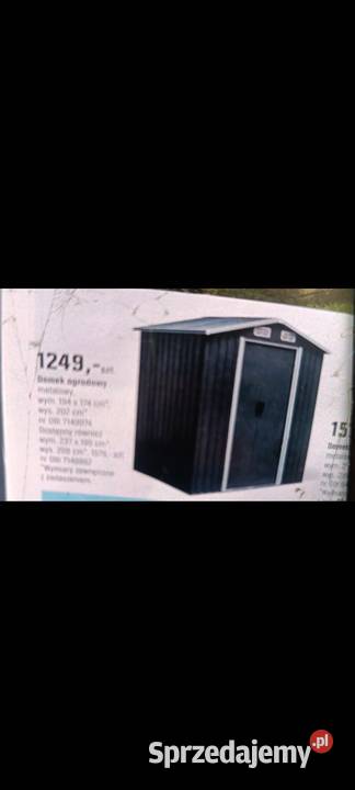 Sprzedam Nowy domek ogrodowy narzędziowy Strzyżów