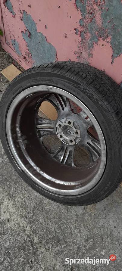 Felgi Chromowane 5x100 18 z rantem z oponami Kwidzyn sprzedam