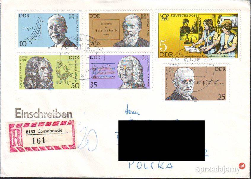 Kopzkoresp Filat NRD Polska 1981 Gliwice sprzedam