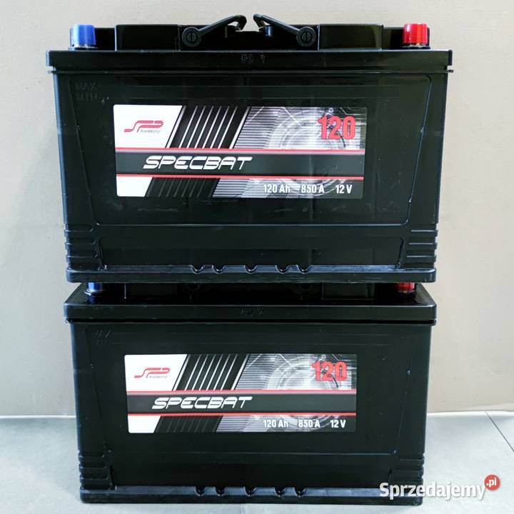 Akumulator SPECBAT AGRO 120Ah 850A EN PRAWY PLUS Lublin sprzedam