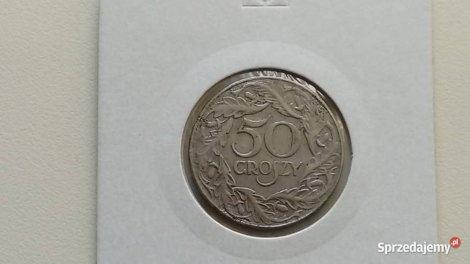 Moneta 50 gr 1938 r Generalne Gubernatorstwo wielkopolskie