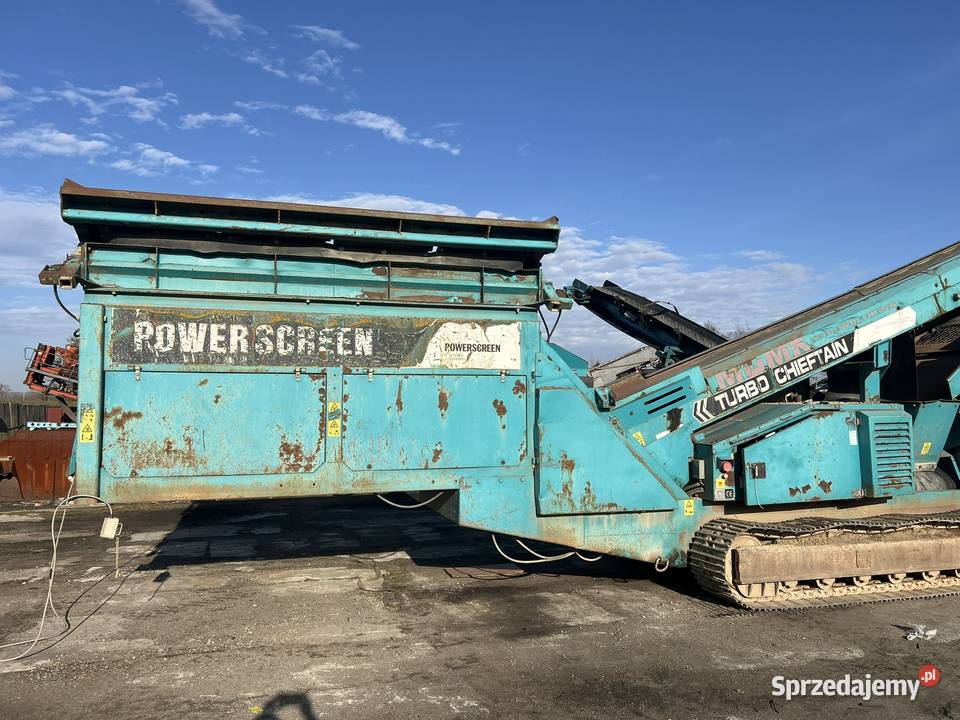 Przesiewacz wibracyjny Powerscreen Chieftain Zator