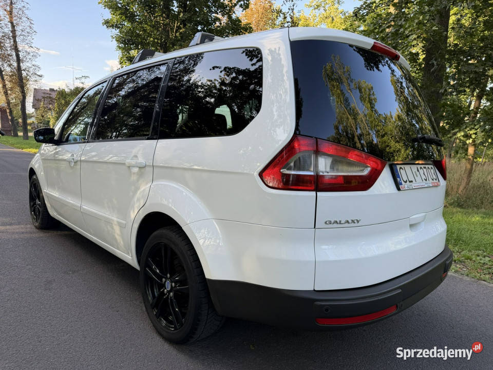 Ford Galaxy 20TDCI 136 7 osób ALU 17 Xenon Mk3 biały