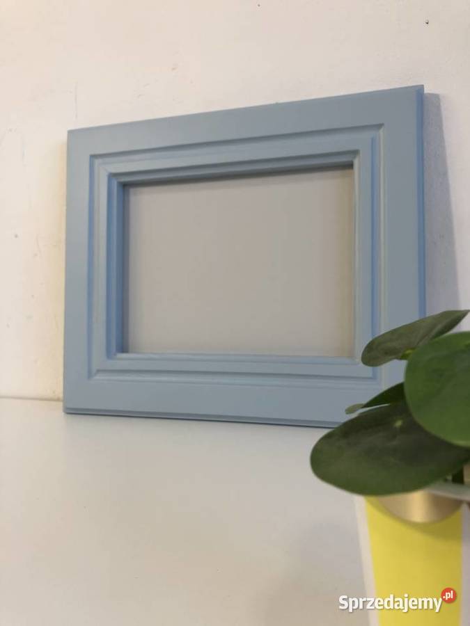Tablica magnetyczna kredowa w niebieskiej ramie Edukacyjne Brzuśnik sprzedam