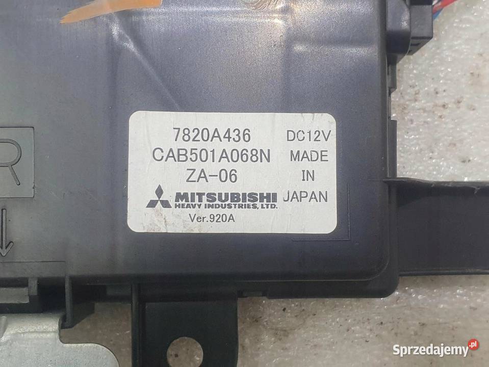 STEROWNIK NAGRZEWNICY OUTLANDER II 7820A436 sprzedam