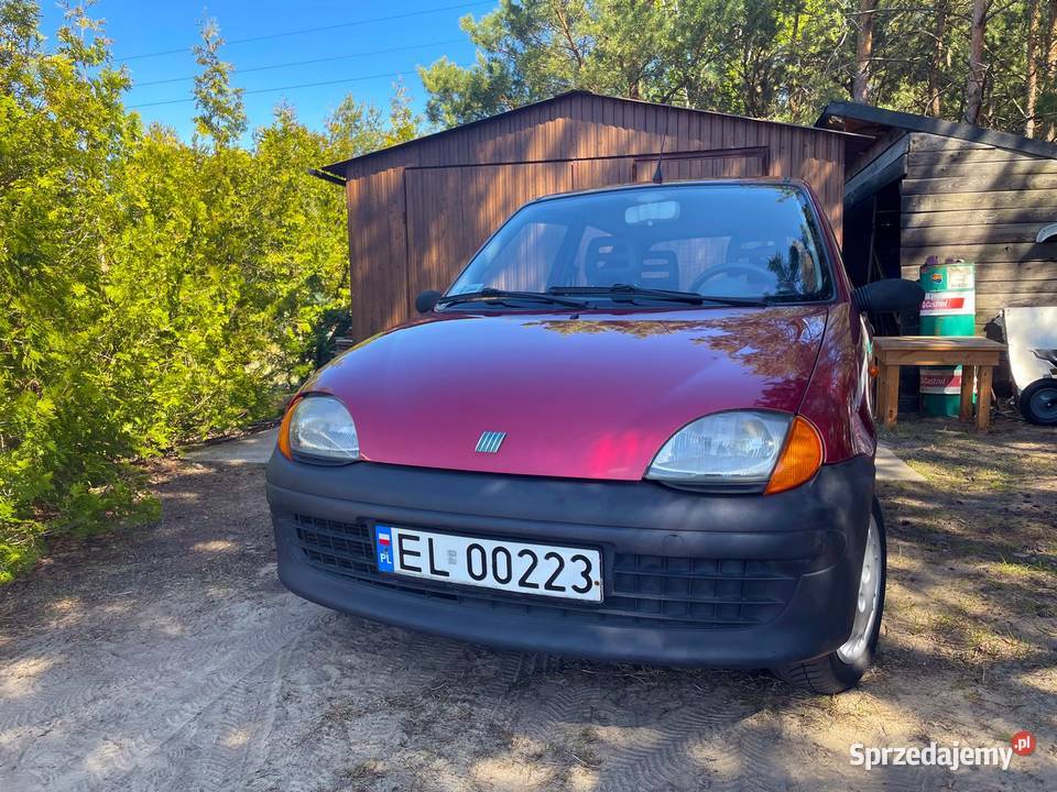 Fiat Seicento 11 58000 przebiegu wysoka wersja Fiat Łódź