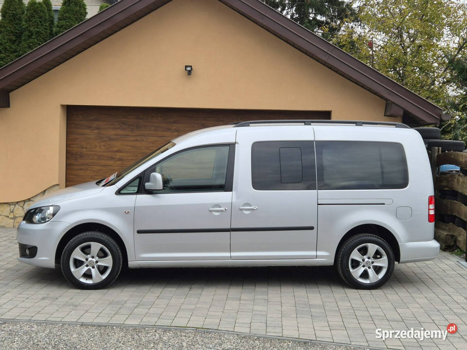 Volkswagen Caddy Maxi 16TDI 105 2015r Jedyny przyciemniane szyby