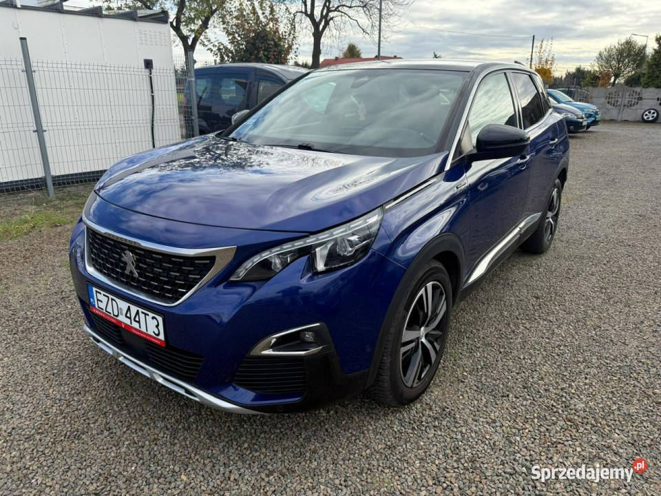 Peugeot 3008 GTline navi gwarancja 80 II 2016 gniazdo AUX Zbąszyń