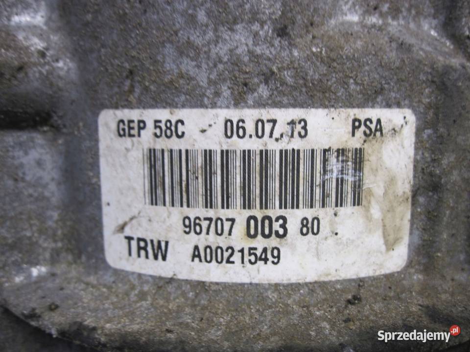 PEUGEOT 308 pompa wspomagania 9670700380 Kielce