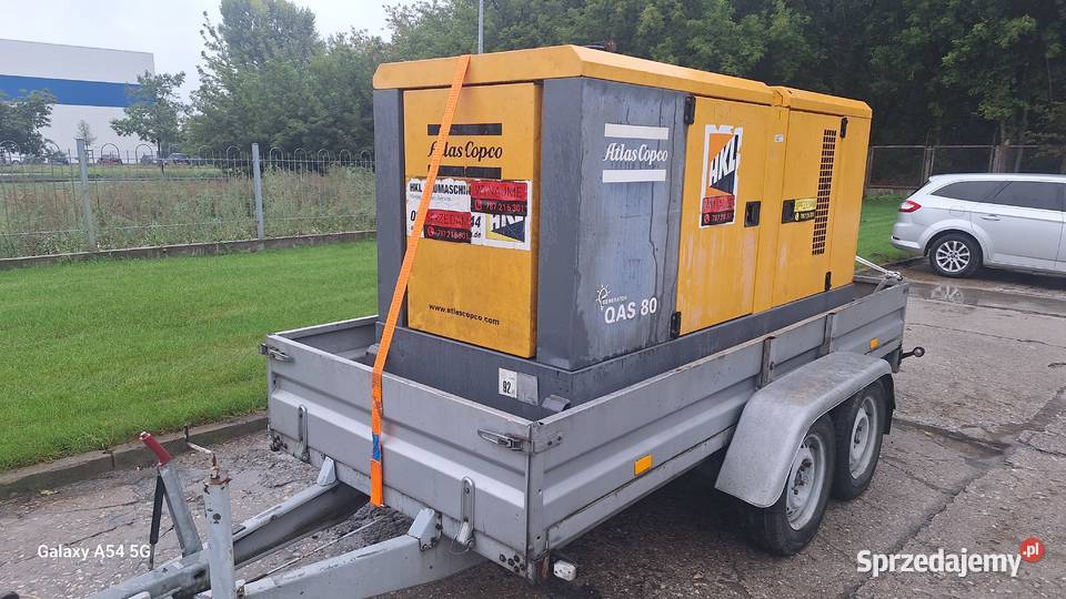 Agregat prądotwórczy 65 Kw Atlas Copco Włocławek