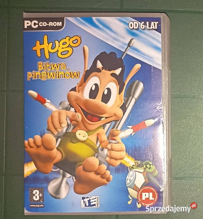 gra Hugo bitwa pingiwnów PC CD 2006 ITE Media CD