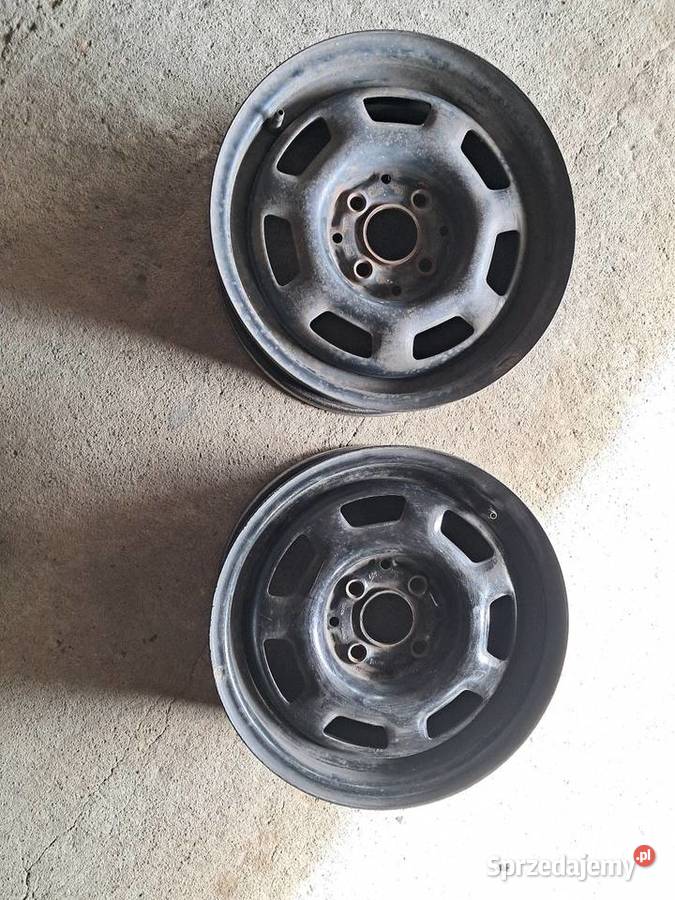 Felgi stalowe 14 4x100 rozstaw ET38 Kiełczyna sprzedam