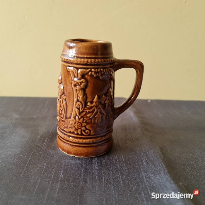 Mały gliniany kufelek Pozostałe Warszawa