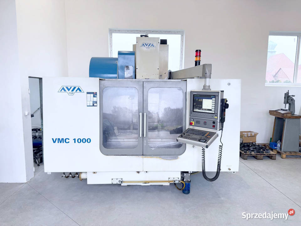 Frezarka CNC AVIA VMC 1000 z Niemiec cicha Zabór