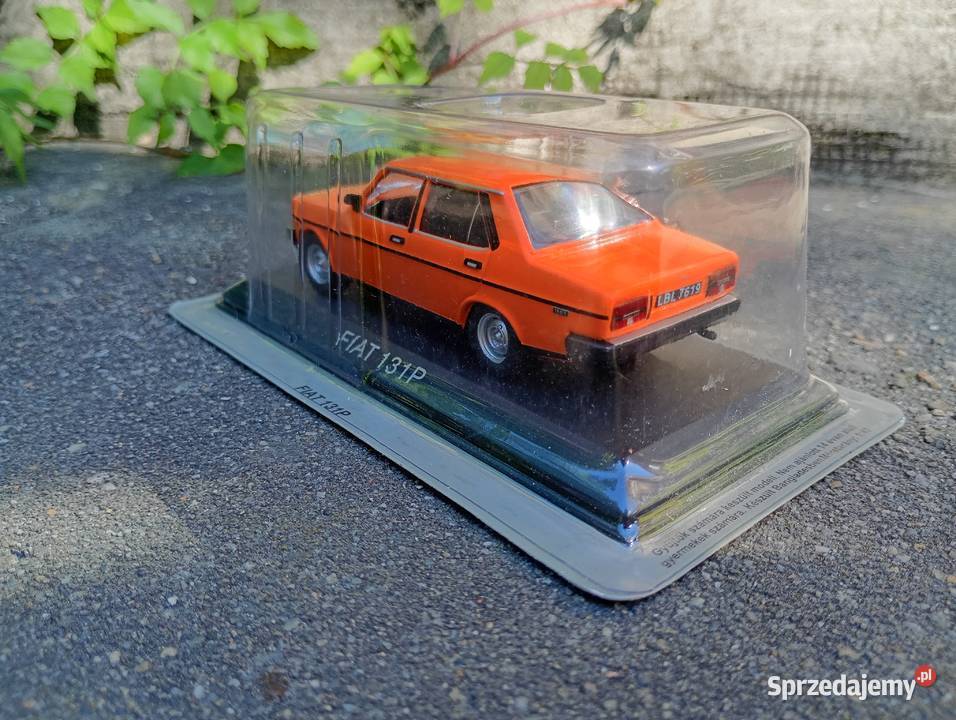 FIAT 131P model 143 kultowe auta deagostini nowy Modelarstwo Warszawa