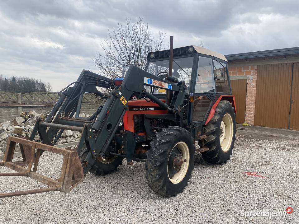 Zetor 7745 oryginał 1993 turtuzwom opony łódzkie