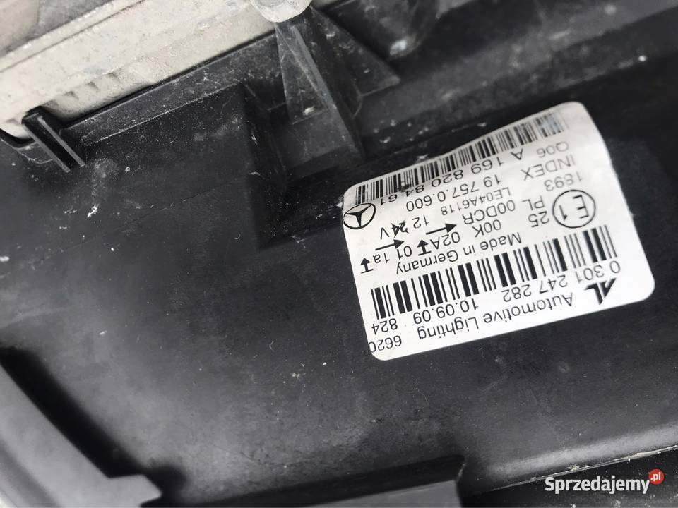 Mercedes B klasa 245 W245 prawy przod Kielce