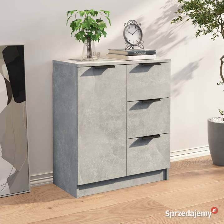 Szafka szarość betonu 60x30x70 materiał mazowieckie Warszawa