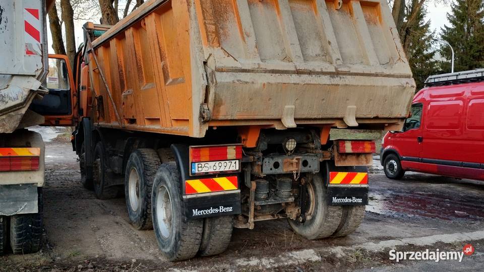 MercedesBenz Actros 4140 8x6 mulda mellier Suwałki