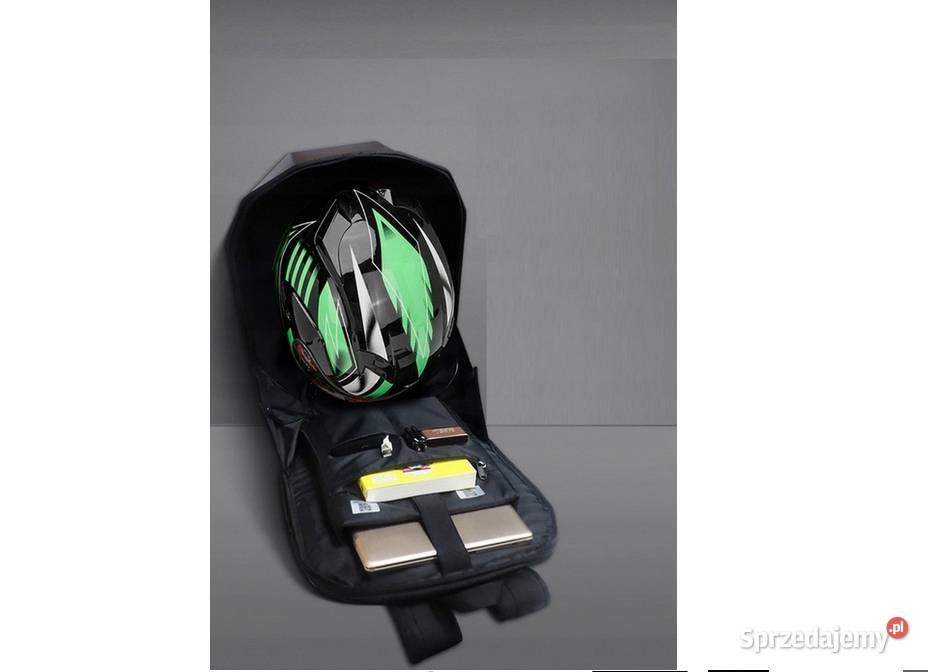 PLECAK MOTOCYKLOWY LED ANIMACJE TWARDY GARB Sosnowiec
