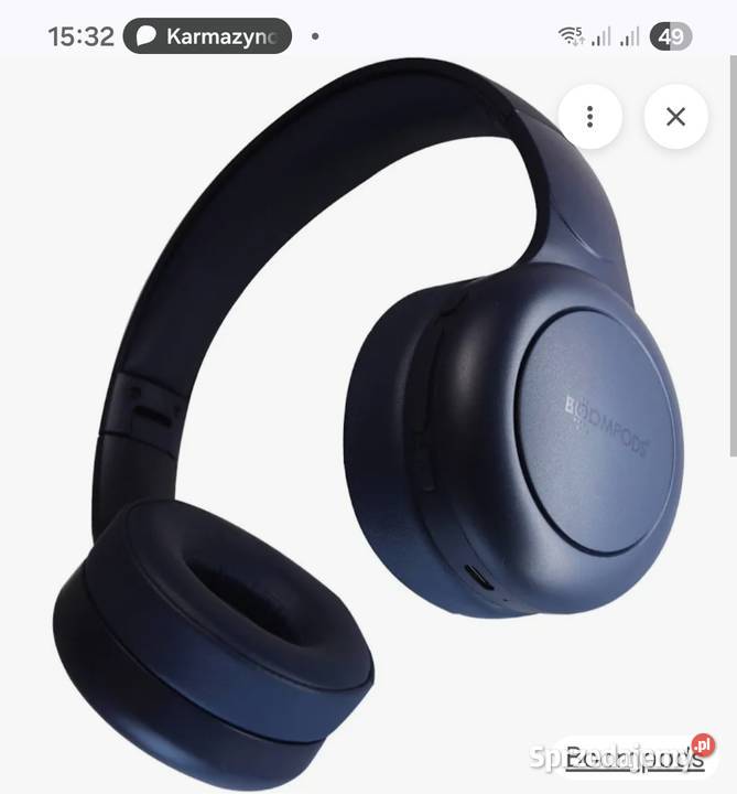 Słuchawki bezprzewodowe boompods headpods tune Słuchawki i głośniki Słuchawki i głośniki Kościan sprzedam