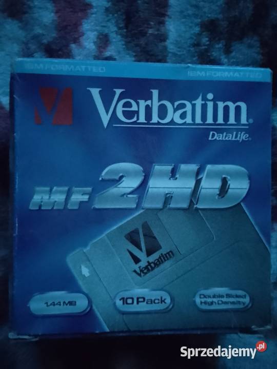 Verbatim DataLife MF 2HD 35 144 MB 8 dyskietek kujawsko-pomorskie Inowrocław