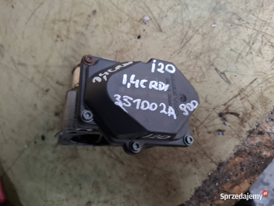 HYUNDAI I20 14 CRDI przepustnica 351002A900 osobowe Kielce