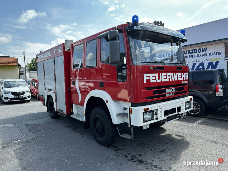 Iveco Magirus Iveco Magirus FF95E Straż Pożarna czerwony Syców