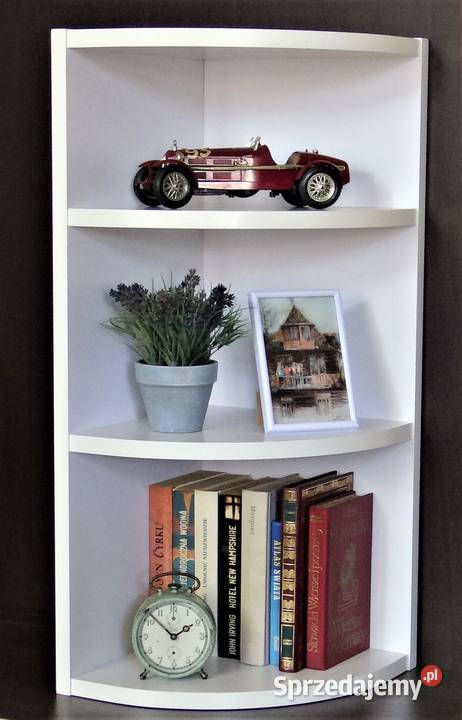 Półka narożna wisząca 72 OLCHA Półki Dobrodzień