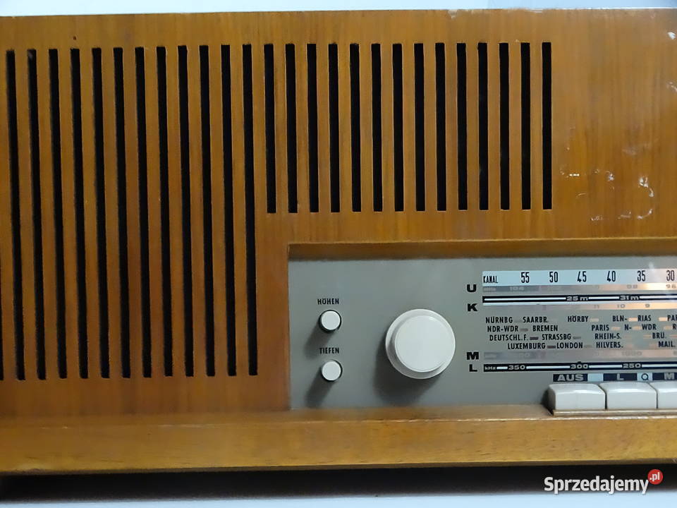 Stare Radio Lampowe Loewe Opta Wisby Type 42056 Biłgoraj