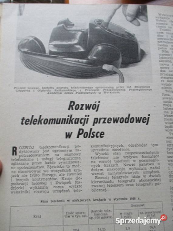 Przegląd techniczny rocznik 1950 czasopisma Łódź