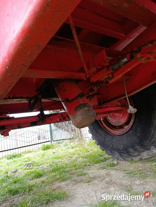 Przyczepa skorupową 9t zarejestrowana z własną nieuszkodzony Przyczepy rolnicze lubelskie sprzedam