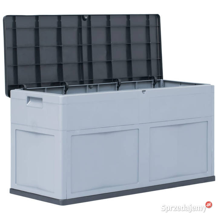 Skrzynia ogrodowa 320 L szaroczarna WM45689 Warszawa