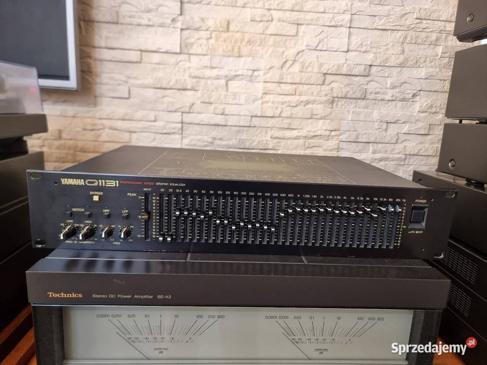 Korektor equalizer yamaha Q1131 graphic Poznań