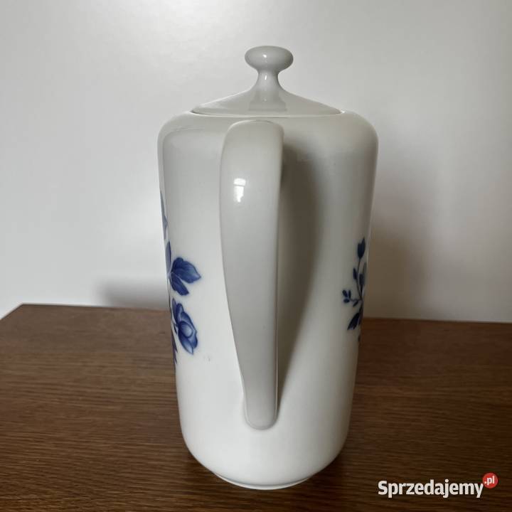 dzbanek Arzberg motyw róże niebieskie małopolskie