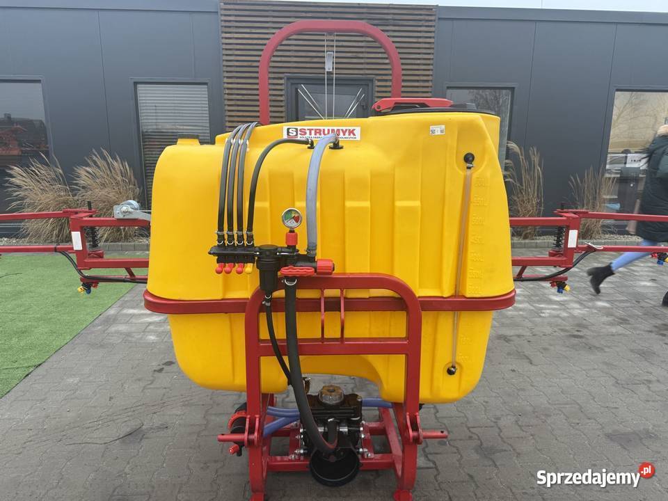 NOWY Opryskiwacz Polowy 600 L 12 m Rozwadniacz