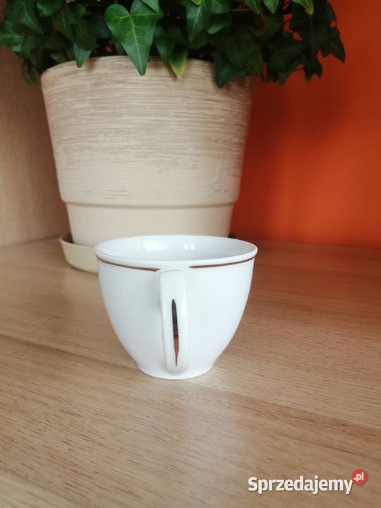 Porcelanowy komplet do kawy imbryk waza Kraków