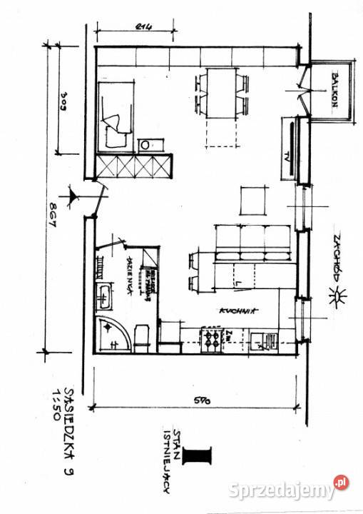 Słoneczne 48 m Balkon z widokiem na zieleń Cicho dolnośląskie Wrocław