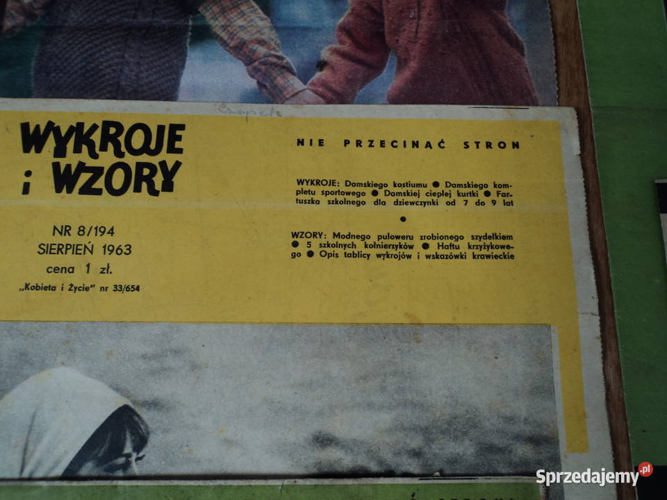 Wykroje i wzory Kobieta i życie 4 Nowy Sącz