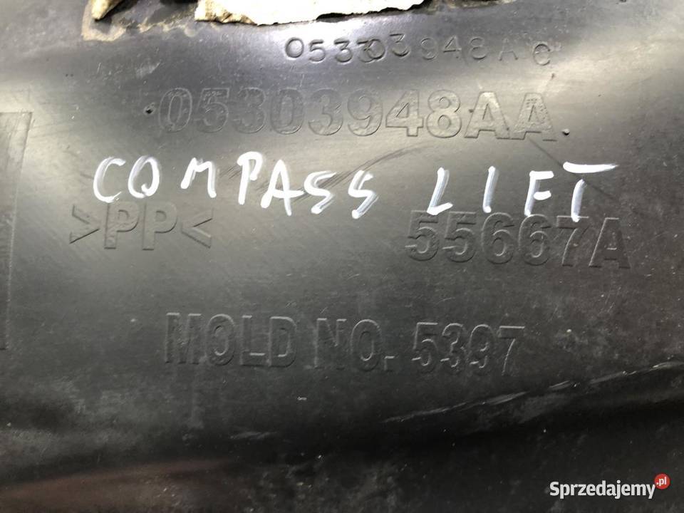 NADKOLE PRAWY TYŁ JEEP COMPASS I LIFT 05303948AA Części samochodowe sprzedam