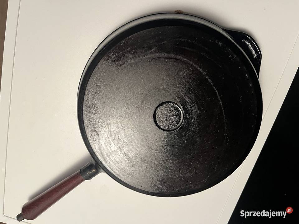 Szwedzka żeliwna patelnia do grilowania 28 mazowieckie Pułtusk