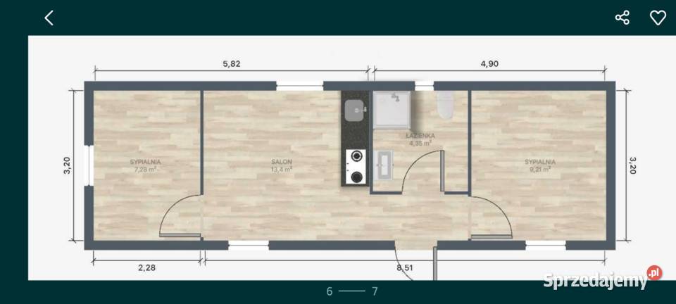Domek letniskowy mobilny całoroczny ocieplenie Bydgoszcz
