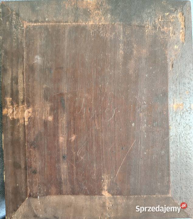 Portret młodzieńca stary obraz olejny Kartuzy