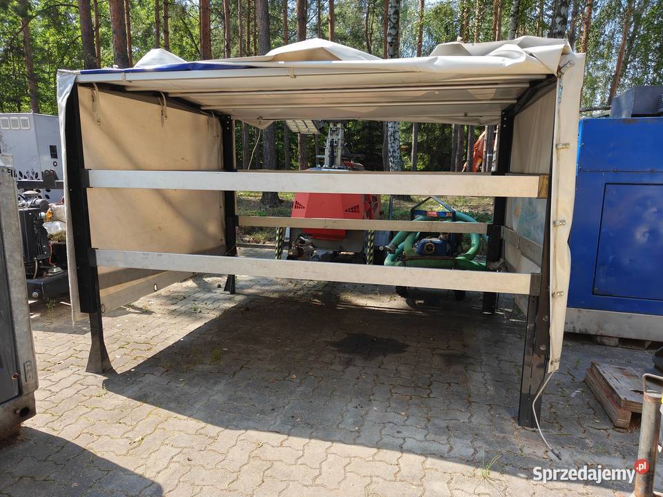Plandeka ze stelażem Volkswagen Crafter 270 x dostawcze świętokrzyskie Ostrowiec Świętokrzyski