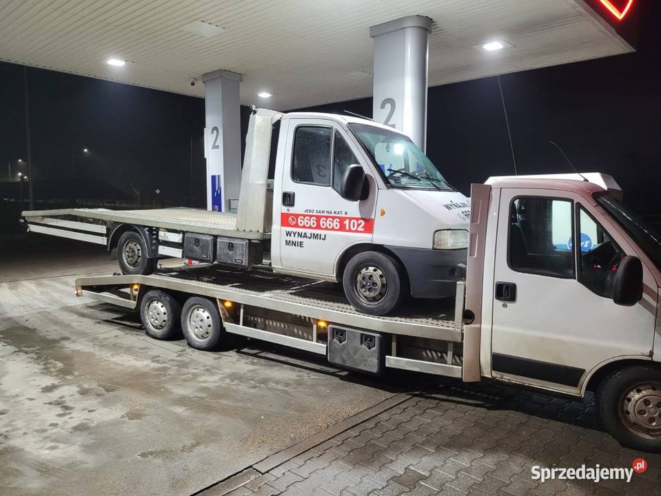 Peugeot boxer 28hdi 130 auto laweta 3 osie elektryczne lusterka