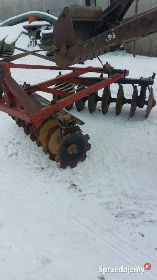 Talerzowka nieuszkodzony Maszyny uprawowe mazowieckie Stara Kornica