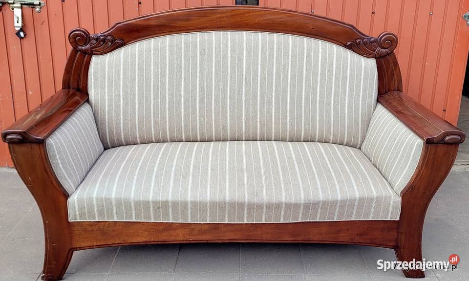 Stara sofa Biedermeier 9 pomorskie Mała Karczma