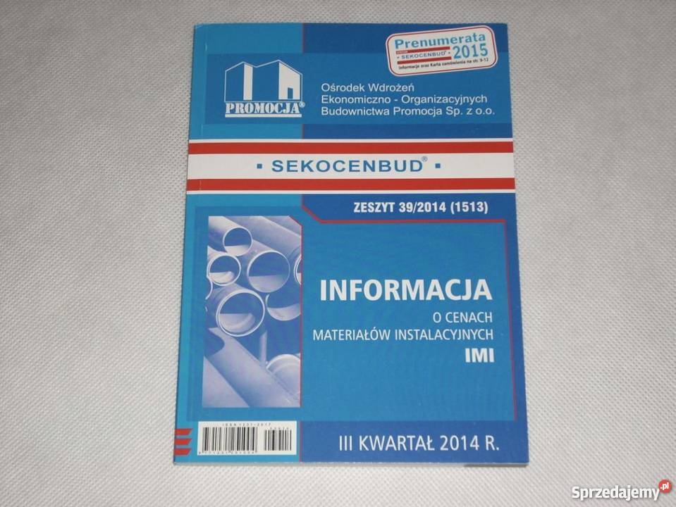SEKOCENBUD materiały instalacyjne IMI 3 kw 2014 podkarpackie Lesko